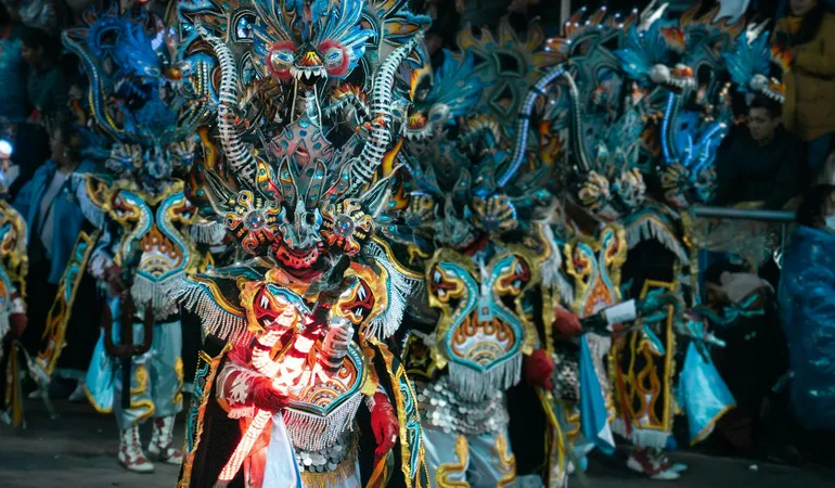 Diablada en el Carnval de Oruro 2026